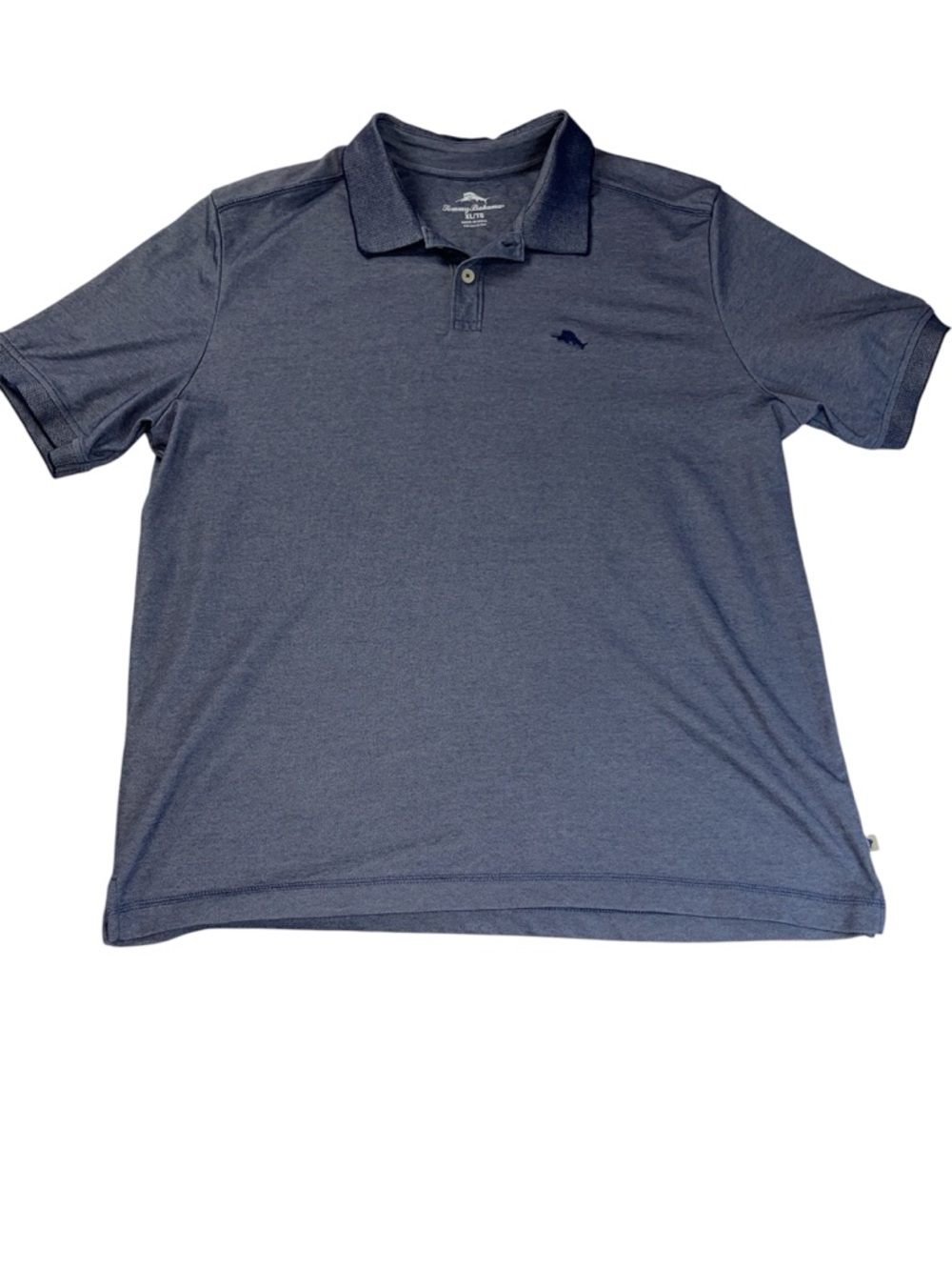Tommy Bahama Polo Shirt Mens XL Navy Short Sleeve Coastal Nautical Golf Casual - Picture 2 of 7
